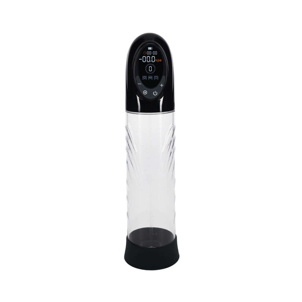 PUMPED CyberPulse Automatic Penis Pump - Black - Black/Clear USB Rechargeable Auto Penis Pump